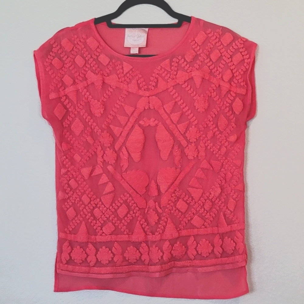 Romeo & Juliet Couture Embroidered blouse